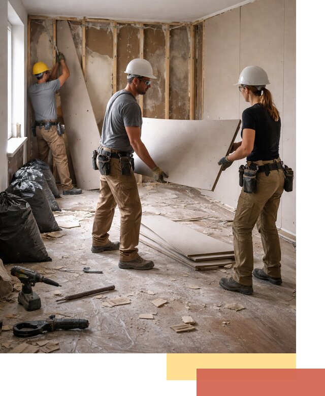 Демонтаж стеновых панелей в Люберцах быстро и аккуратно