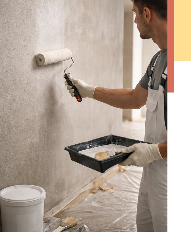 Грунтовка стен в Люберцах от 2315 руб. м2 — быстро, недорого, с материалом | ОТДЕЛОЧНИК-Люб