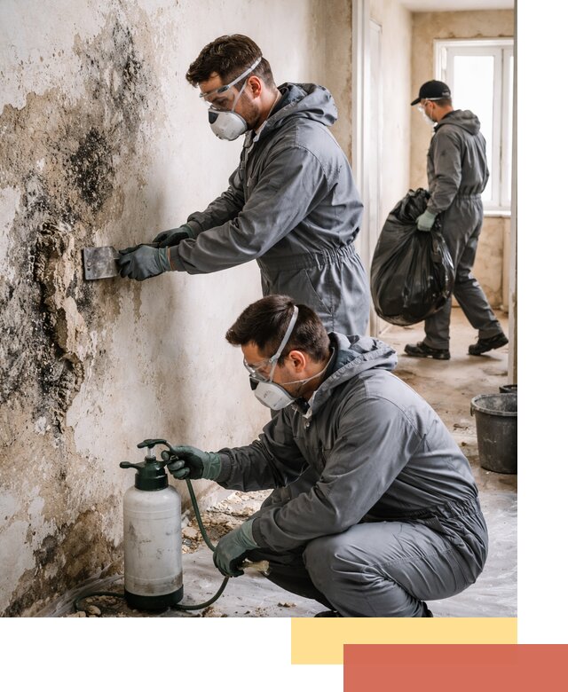 Удаление плесени со стен профессионально в Люберцах