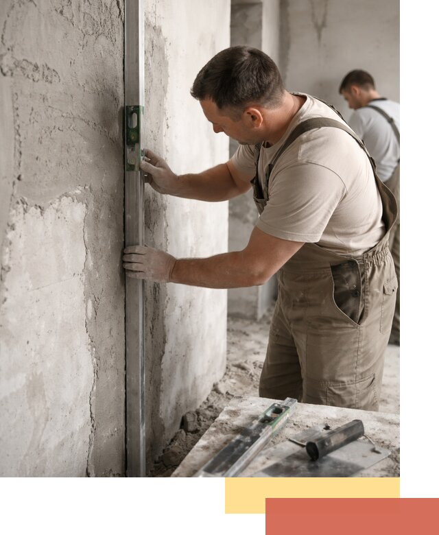 Установка штукатурных маяков в Люберцах с гарантией качества