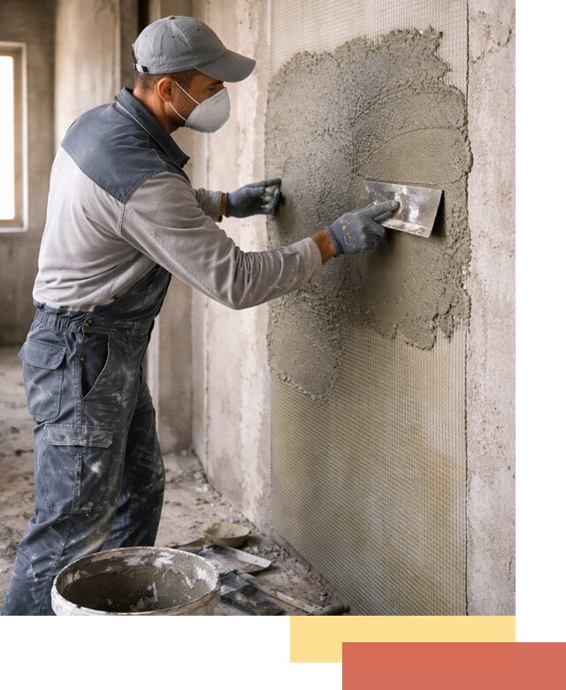 Штукатурка стен по сетке в Люберцах под ключ качественно и быстро