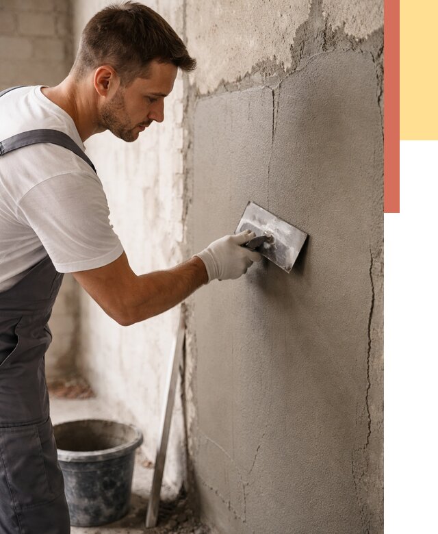 Штукатурка стен под плитку в Люберцах от 4419 руб./м2 — выравнивание под плитку | ОТДЕЛОЧНИК-Люб