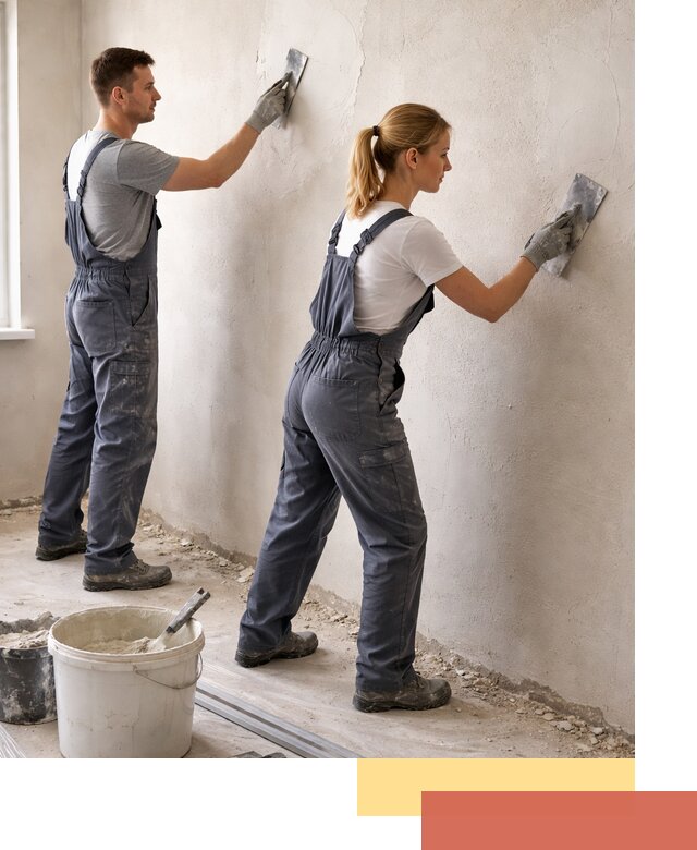 Штукатурка стен под обои в Люберцах профессионально и быстро