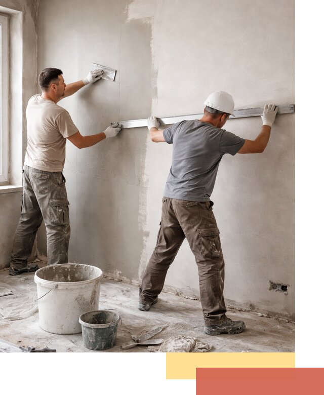 Штукатурка стен под покраску в Люберцах качественно и быстро