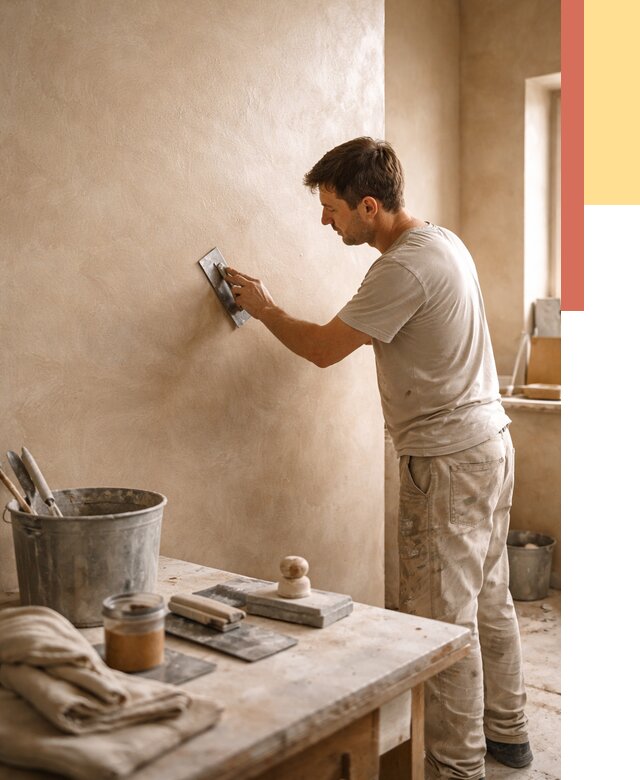 Марокканская штукатурка таделакт в Люберцах под ключ от 4419 руб. | ОТДЕЛОЧНИК-Люб