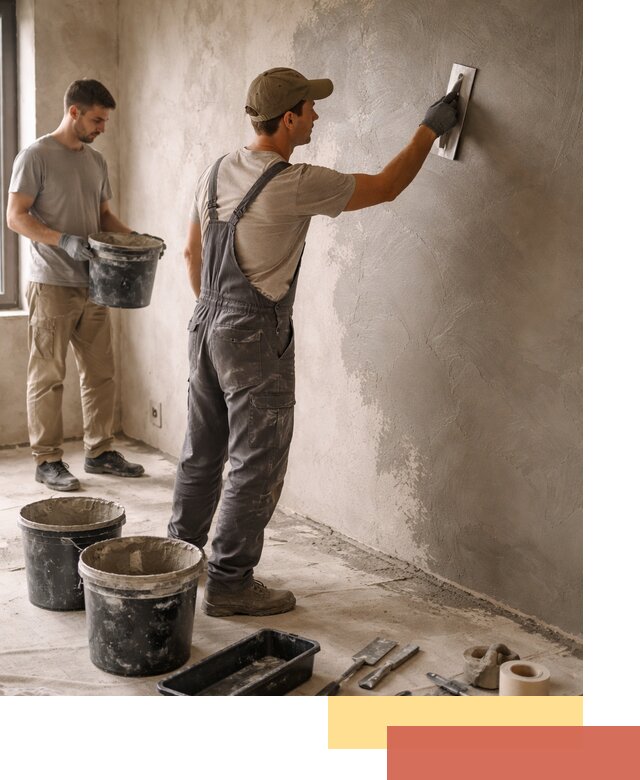 Нанесение микроцемента на стены в Люберцах качественно и быстро