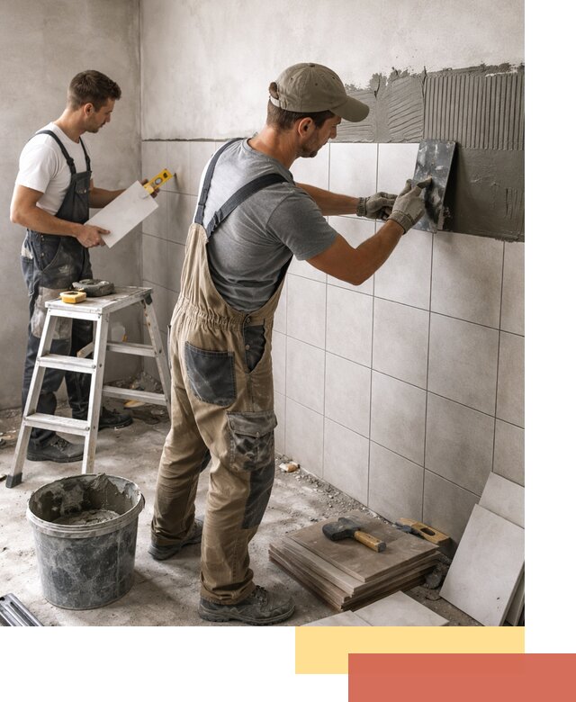 Укладка плитки на стены в Люберцах профессионально и надежно