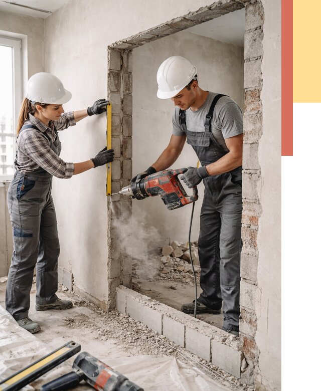 Создание проемов в стенах в Люберцах от 6839 руб. — алмазная резка и расширение | ОТДЕЛОЧНИК-Люб