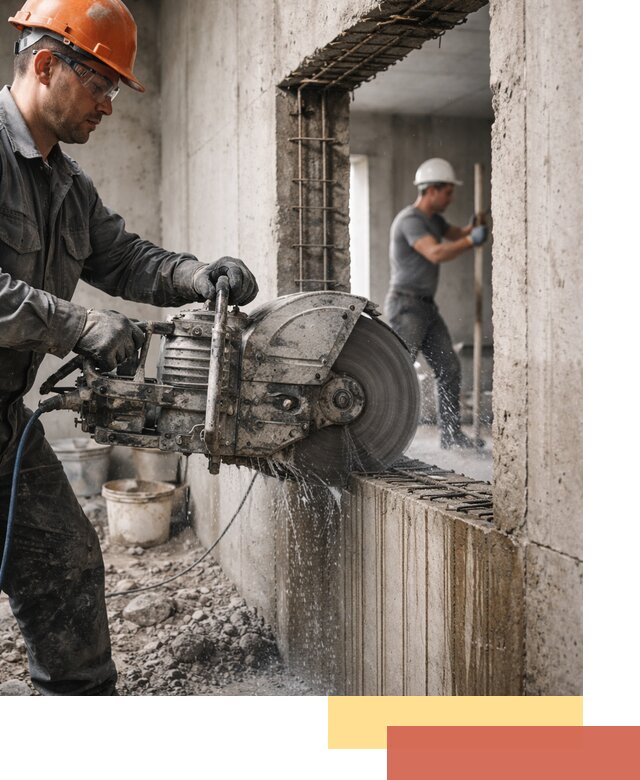 Алмазная резка проемов в Люберцах быстро и точно