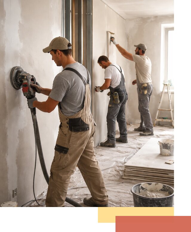 Профессиональная отделка стен в Люберцах качественно и в срок