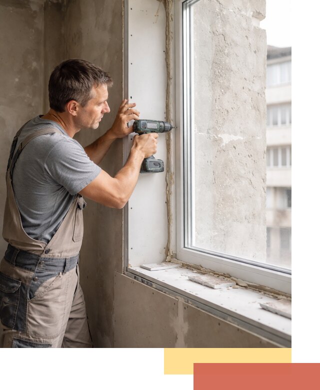 Монтаж гипсокартонных откосов в Люберцах под ключ