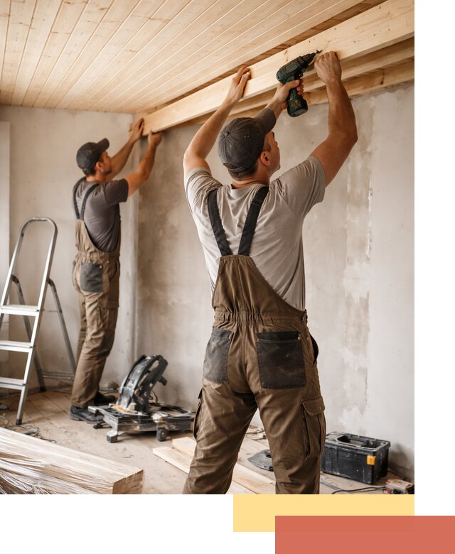 Монтаж потолка из вагонки в Люберцах профессионально и аккуратно