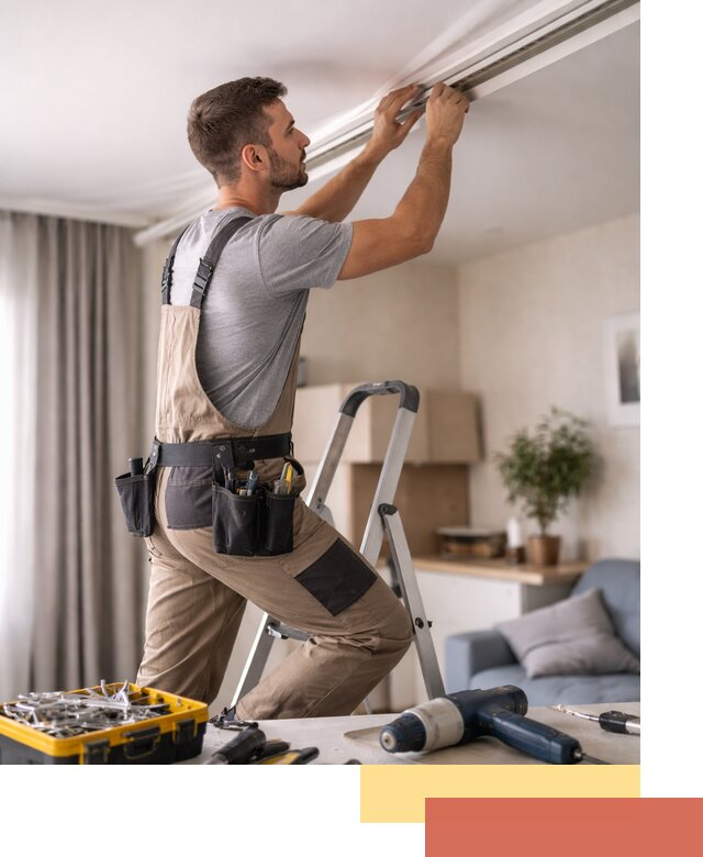 Ремонт натяжных потолков в Люберцах — качественно и оперативно