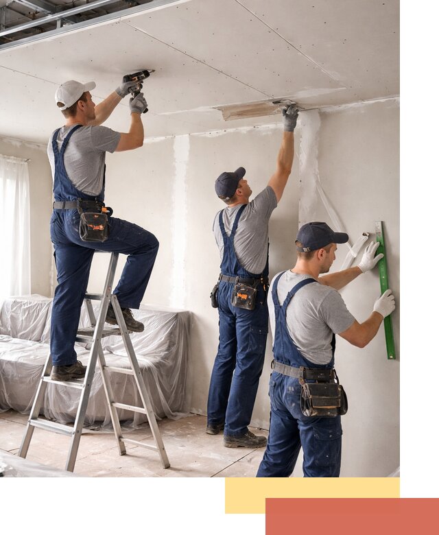 Профессиональная отделка потолка в Люберцах быстро и качественно