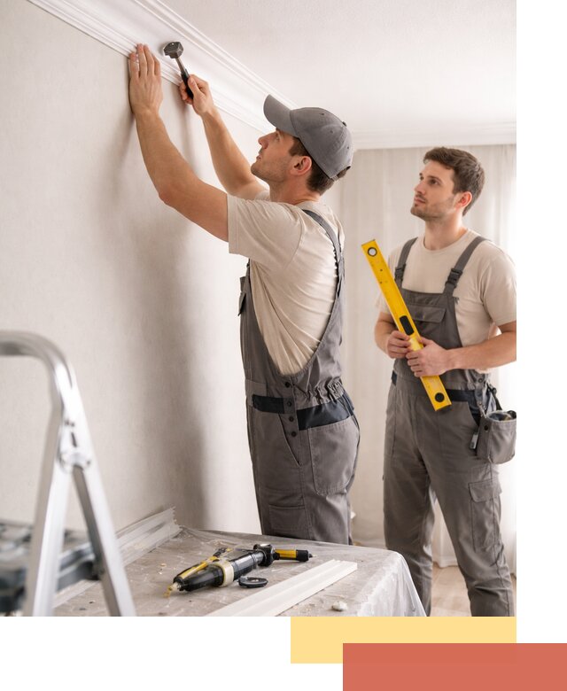 Монтаж потолочного плинтуса в Люберцах качественно и быстро